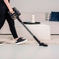 Princess Skaftdammsugare sladdlös 22,2V låg ljudnivå 75db inkl. tillbehör 339390