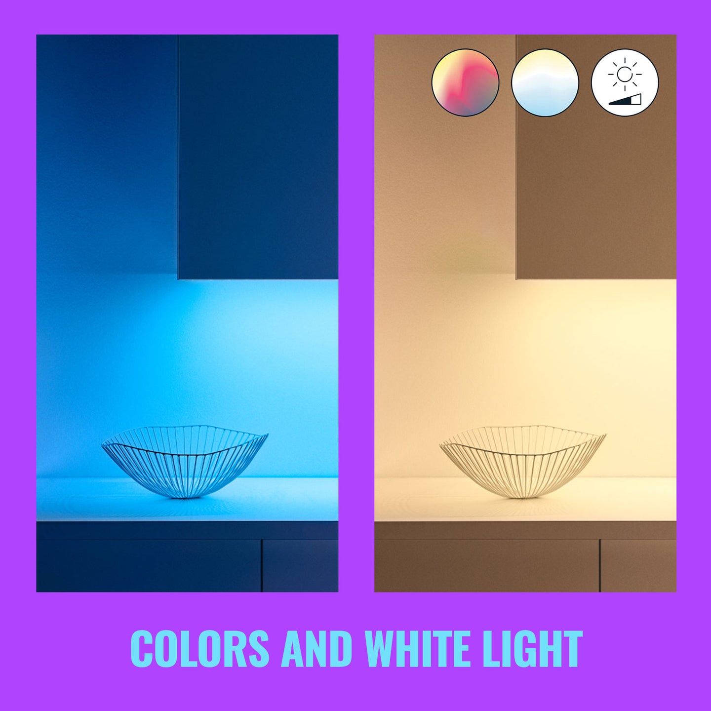 WiZ WiFi LED-Strip 1m förlängning 880lm