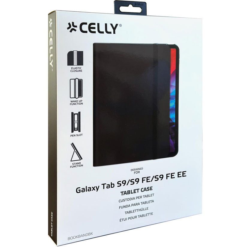 Celly BookBand Booklet Galaxy Tab S9 / Tab S9 FE