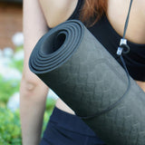 Fitpaddy Yogamatta 183cm Svart