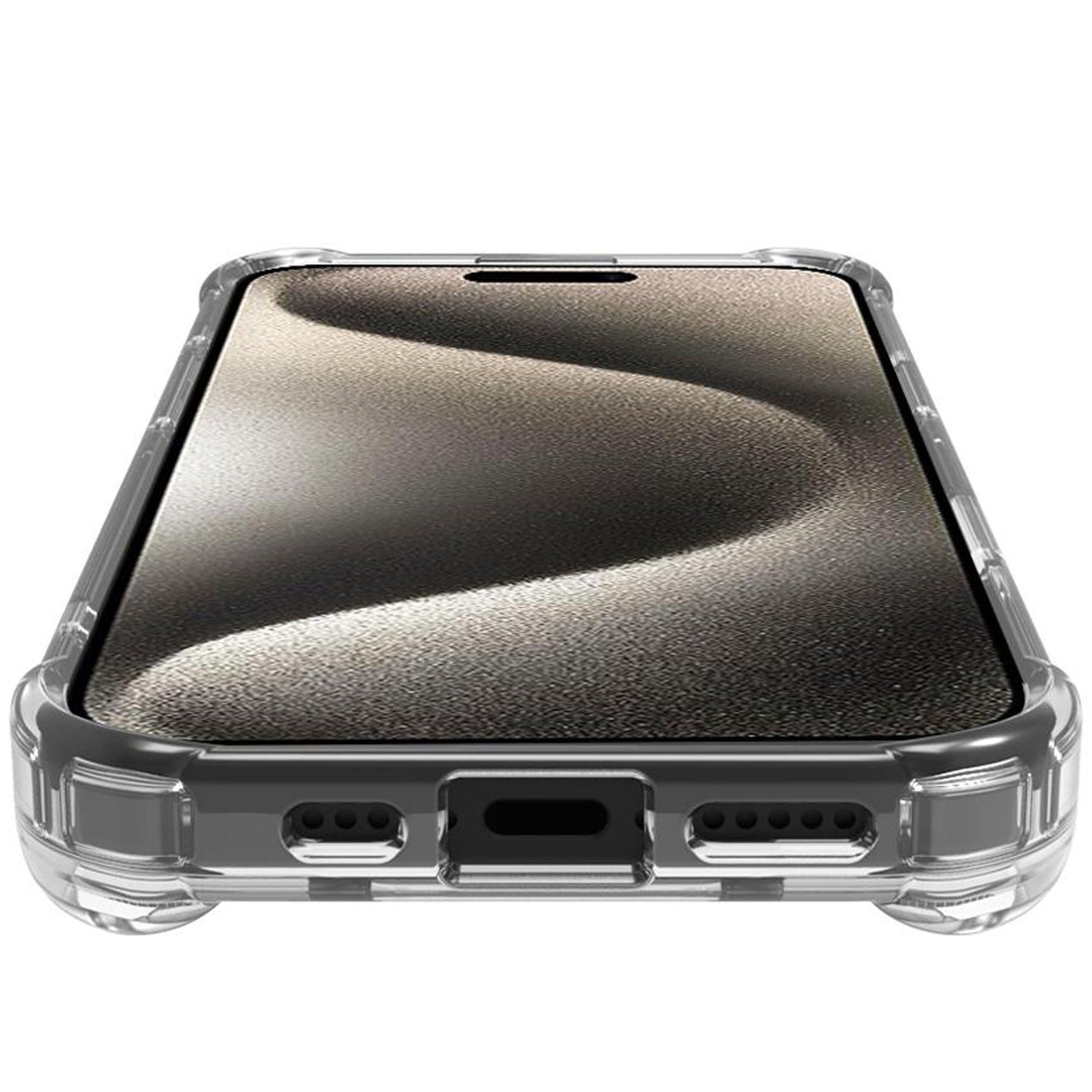 Celly Armor Stöttåligt skal iPhone 16 Transparent