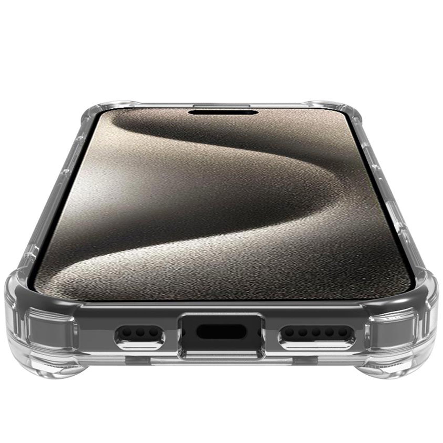 Celly Armor Stöttåligt skal iPhone 16 Transparent