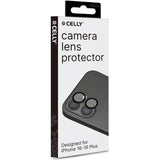 Celly Cameralens Skydd för kameralins iPhone 16 / iPhone 16 Plus