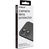 Celly Cameralens Skydd för kameralins iPhone 16 / iPhone 16 Plus