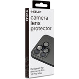 Celly Cameralens Skydd för kameralins iPhone 16 Pro / iPhone 16 Pro Max