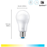 WiZ WiFi Smart LED E27 60W 806lm Varm-kallvit 1-pack
