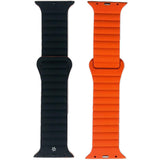 Celly Armband till Apple Watch 42/44/45mm Magnetiskt Svart/Orange