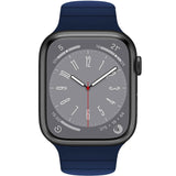 Celly Armband till Apple Watch 42/44/45mm Magnetiskt Blå