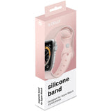 Celly Armband till Apple Watch 42/44/45mm Silikon Rosa