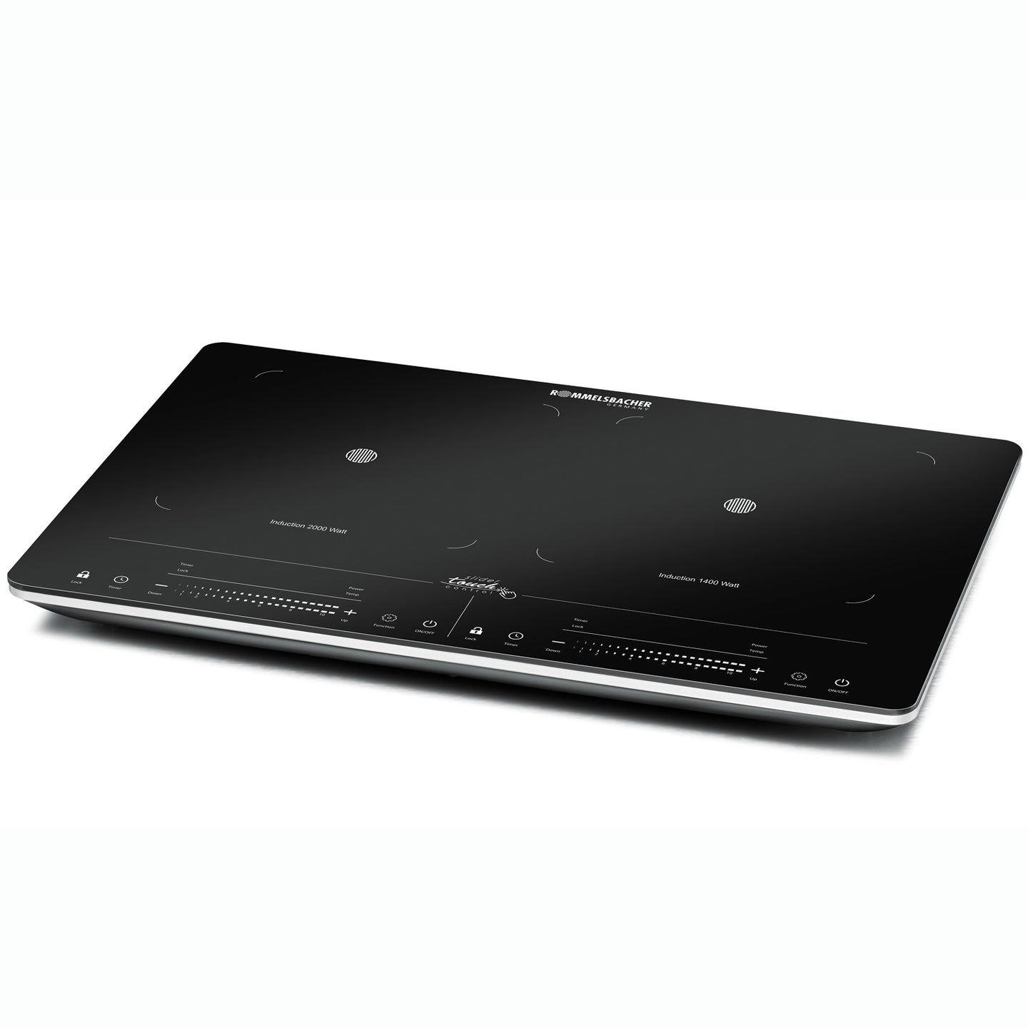 Rommelsbacher Kokplatta Dubbel Induktion CT 3420/IN 2000W LED