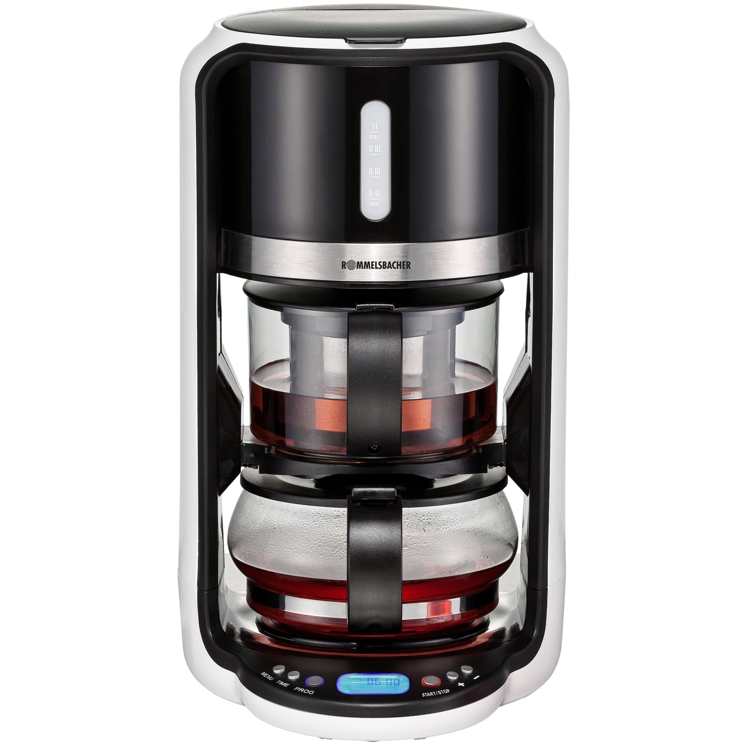 Rommelsbacher Tebryggare Automatisk TA 1200 Timer funkt. Olika temp.