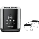 Rommelsbacher Brödrost Sunny TO 850 Rostfri LED-Disp Touch Control