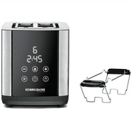 Rommelsbacher Brödrost Sunny TO 850 Rostfri LED-Disp Touch Control