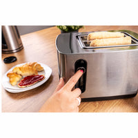 Rommelsbacher Brödrost Sunny TO 850 Rostfri LED-Disp Touch Control