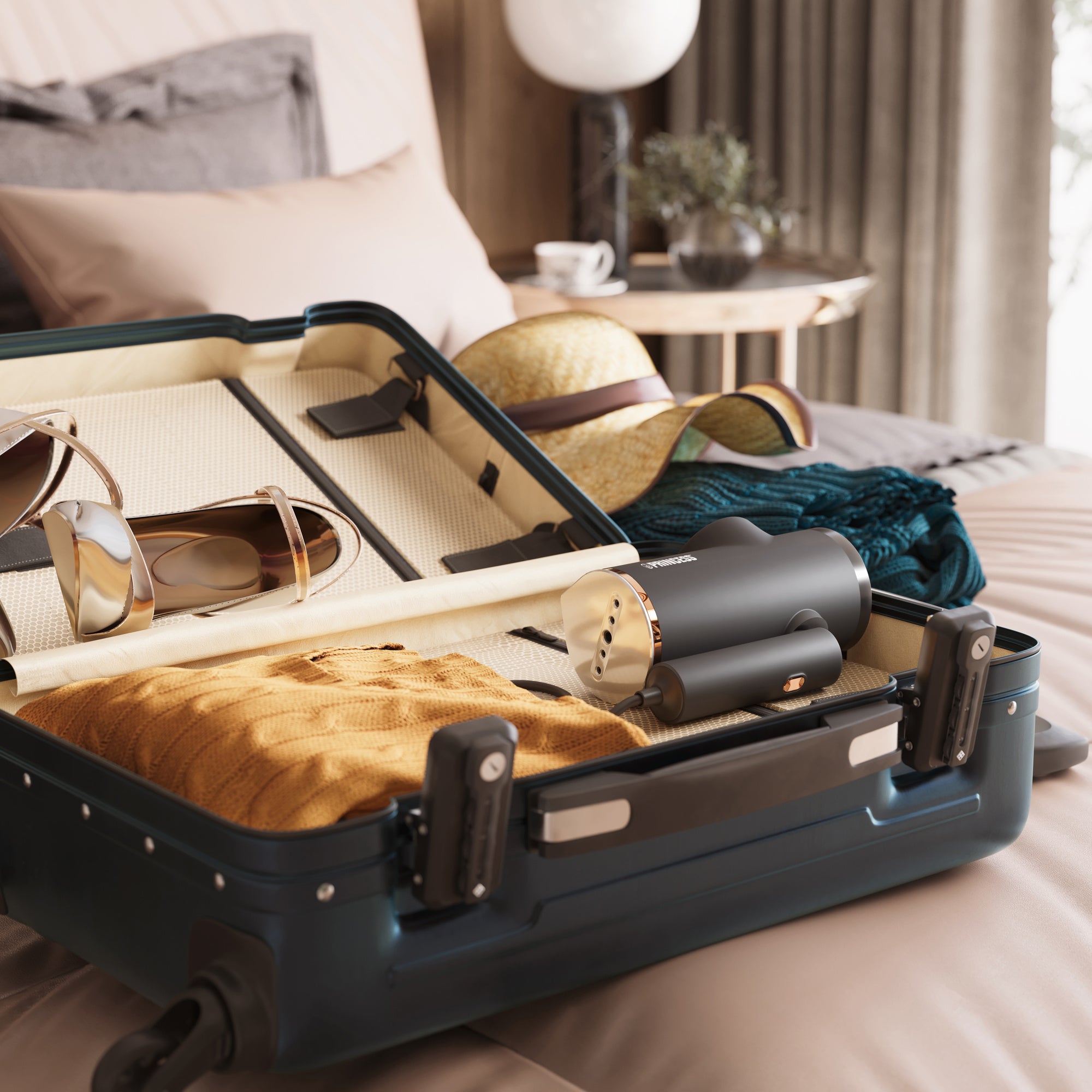 Princess Garment Steamer 2in1 med Noppborttagare 332890 Dual Handheld