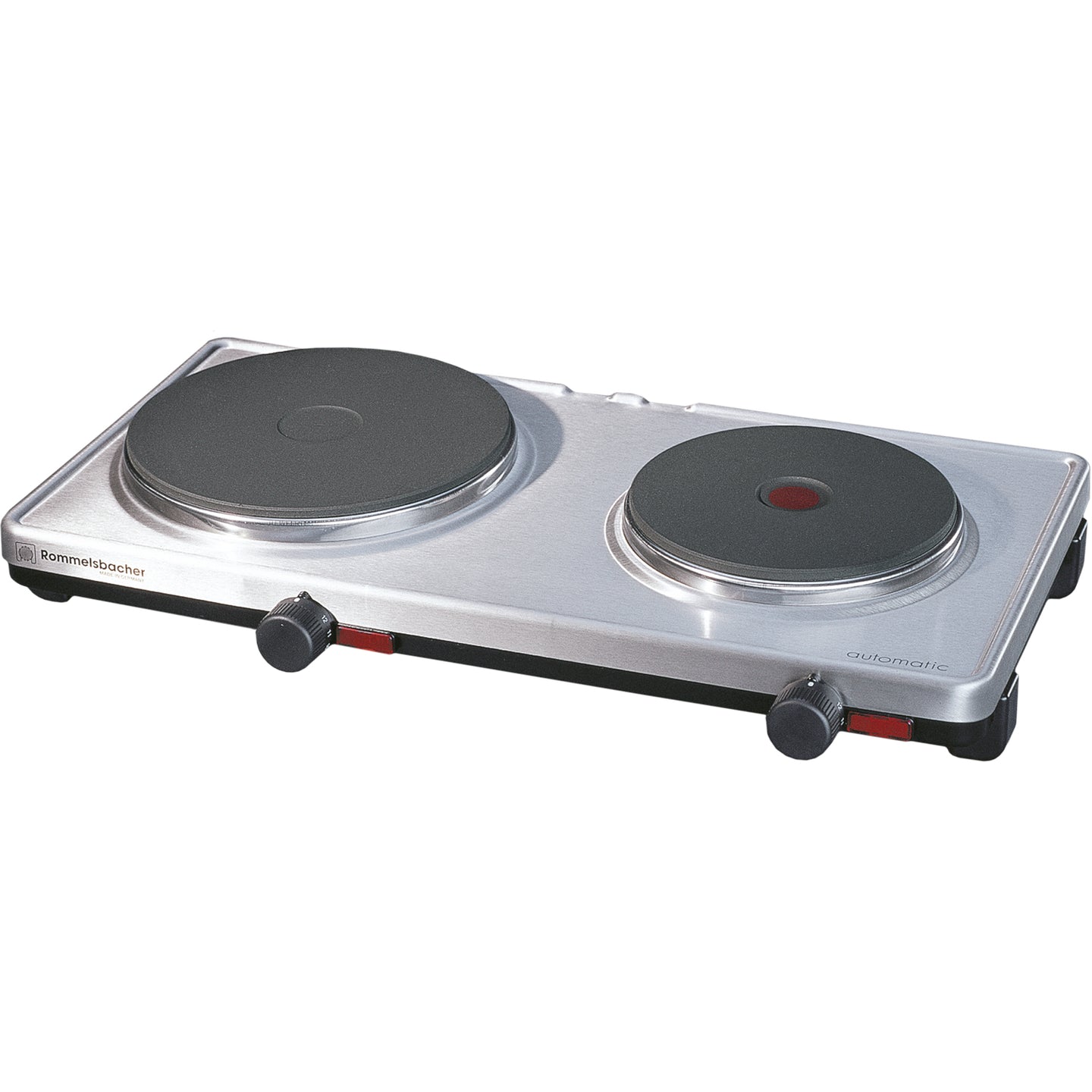 Rommelsbacher Kokplatta Dubbel AK 3099/E Rostfri Made in Germany