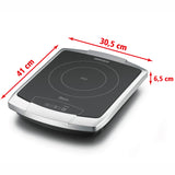 Rommelsbacher Kokplatta Highlight CT 2203/TC Touch Controll dubbla Zoner