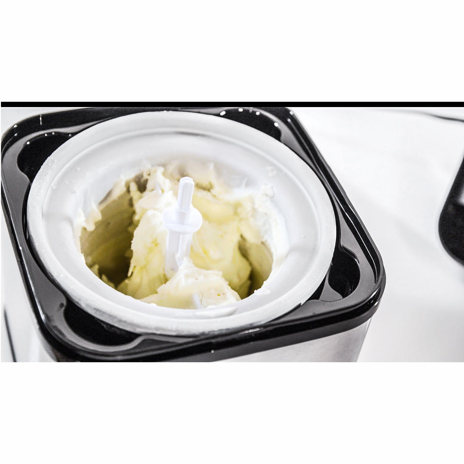 Rommelsbacher Glassmaskin IM 12 Kurt 0,5l Rostfri Sorbet,Glass Frusen Yogurt Slush