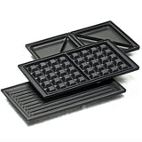 Rommelsbacher Multitoast & Grill 3-i-1 Max SWG 700 Belgisk våffla