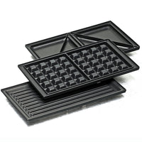 Rommelsbacher Multitoast & Grill 3-i-1 Max SWG 700 Belgisk våffla