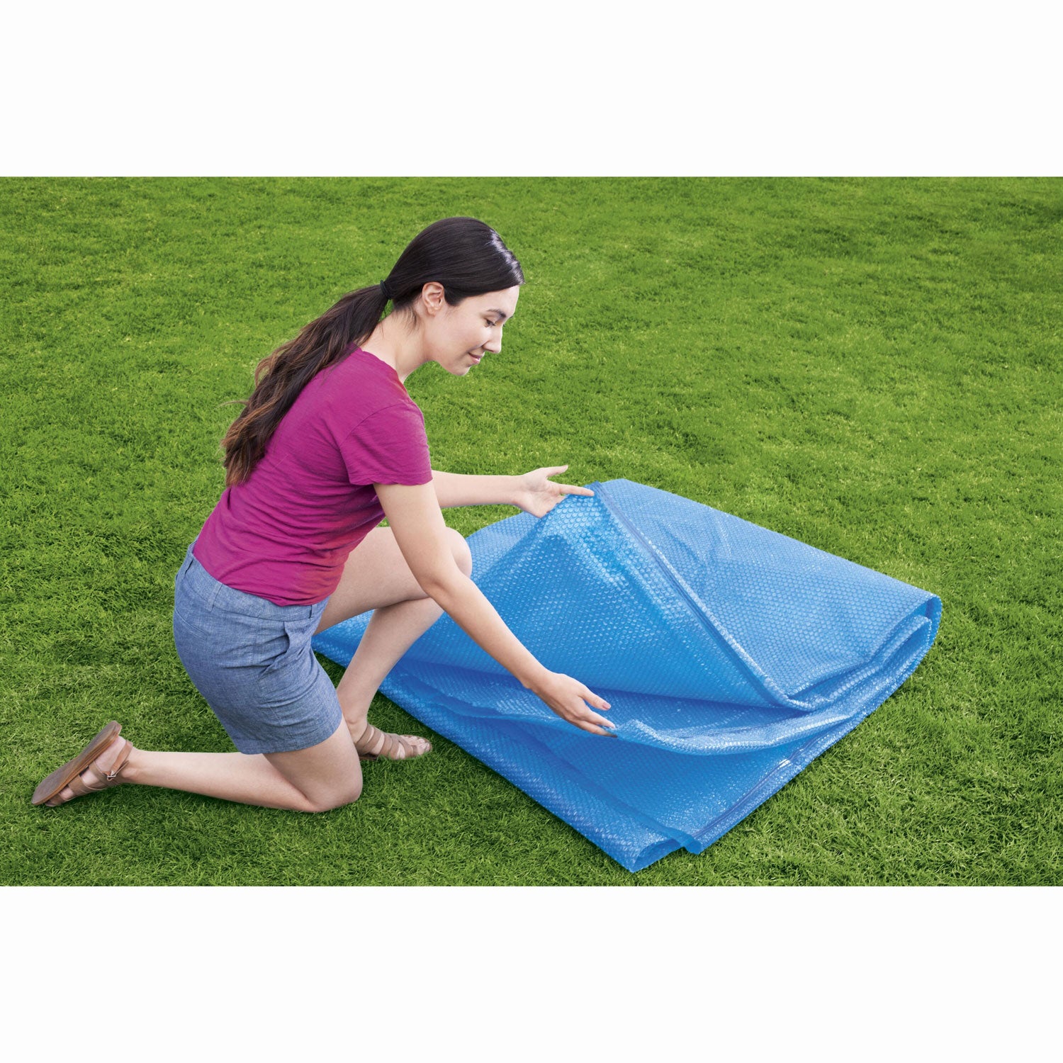 Bestway Pool Cover Flowclear Solar 4,62 m