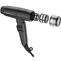 Ga.Ma Hårfön IQ Lite Black 110. 000rpm 294gr