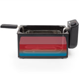 Princess Fritös 3l 182727 Rostfritt stål. Svart