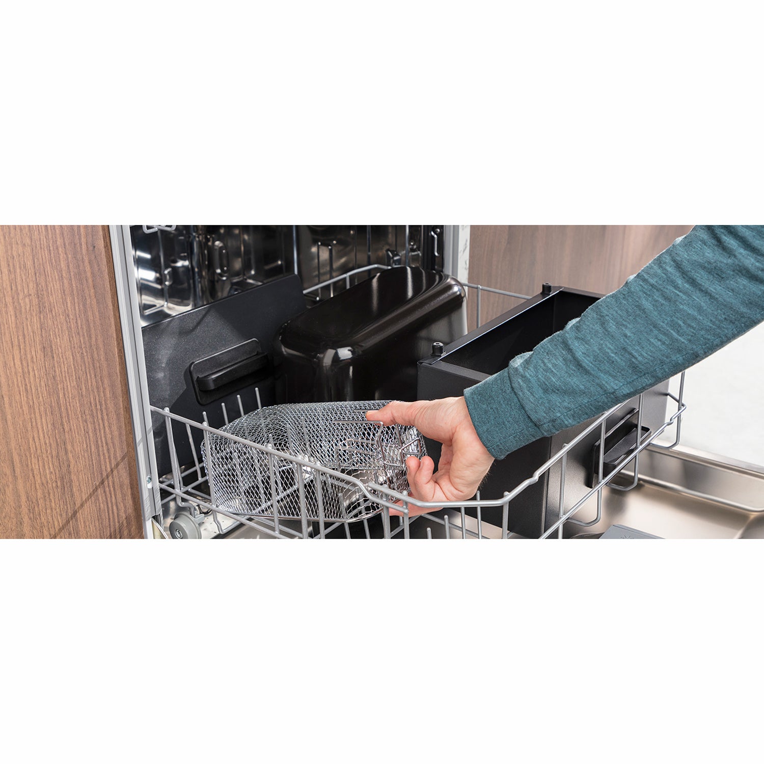 Princess Fritös 3l 182727 Rostfritt stål. Svart