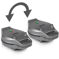 Princess Bubble våffeljärn 132465 Ø 20 cm - Rotation function