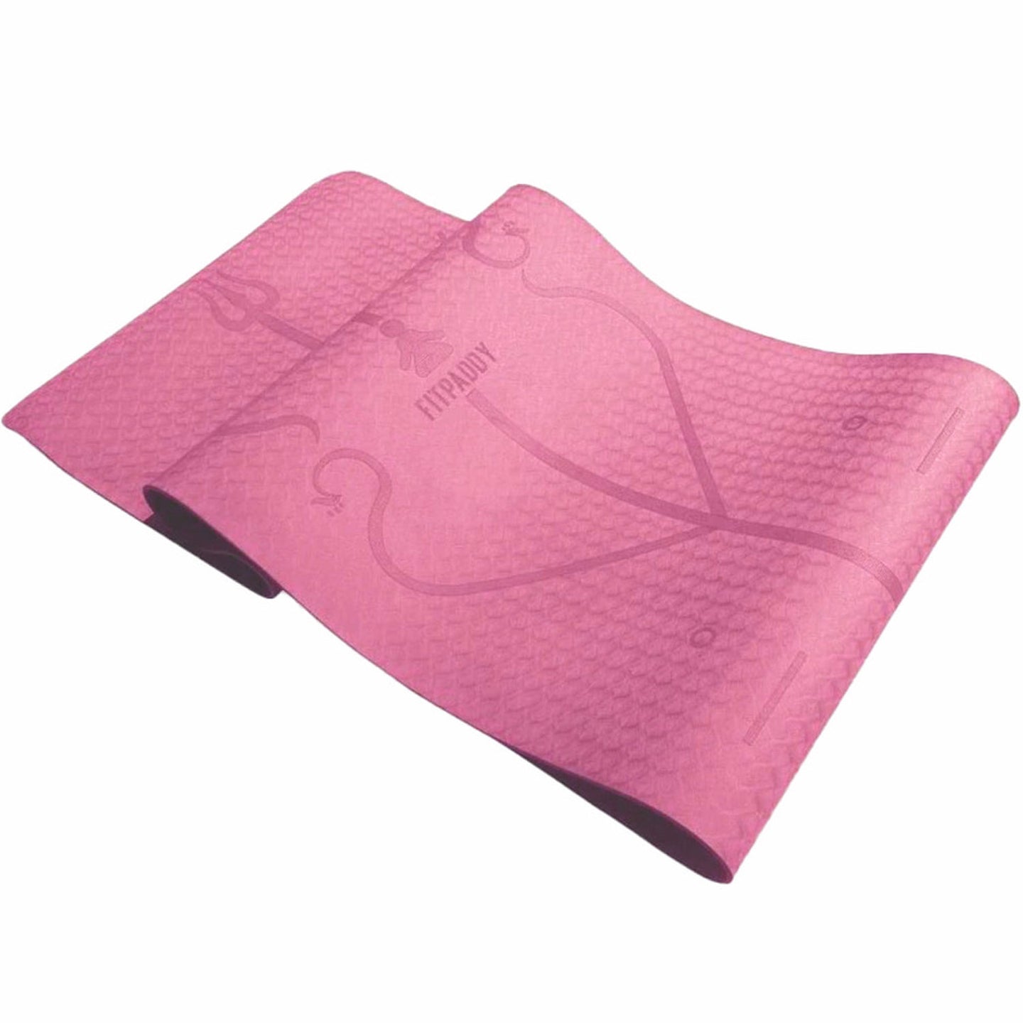 Fitpaddy Yogamattta 183cm Rosa