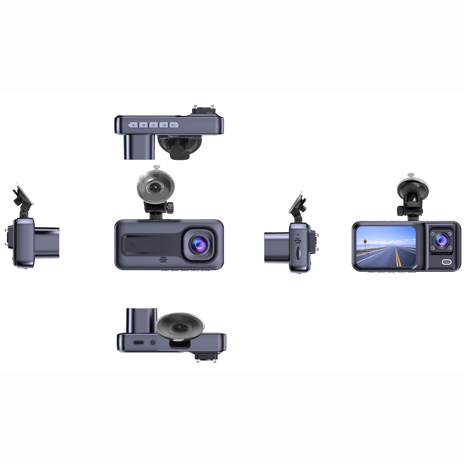 Denver Bilkamera Dubbla linser (framåt och bakåt) CCT-2500