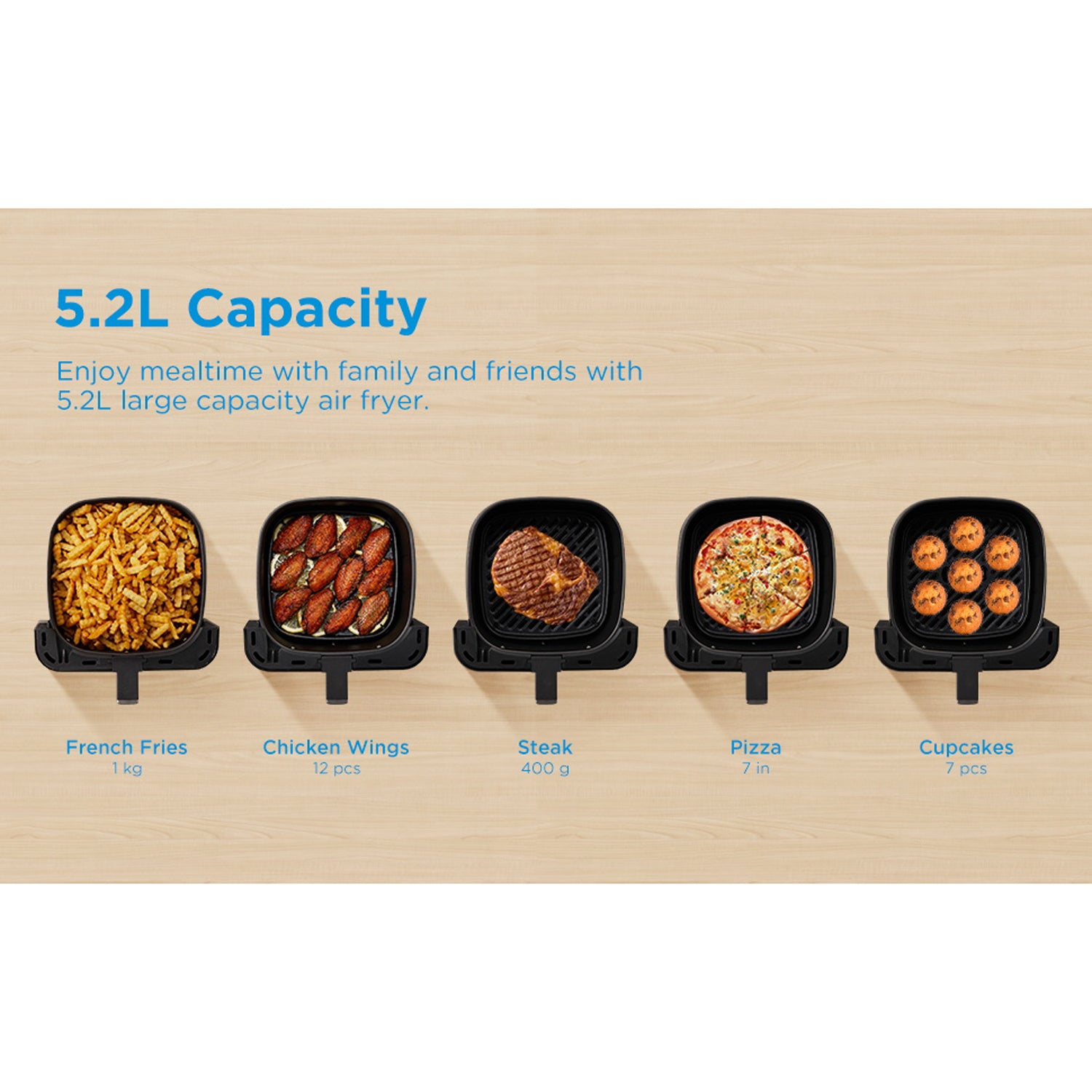 Midea Airfryer K-Series 5.2 liter