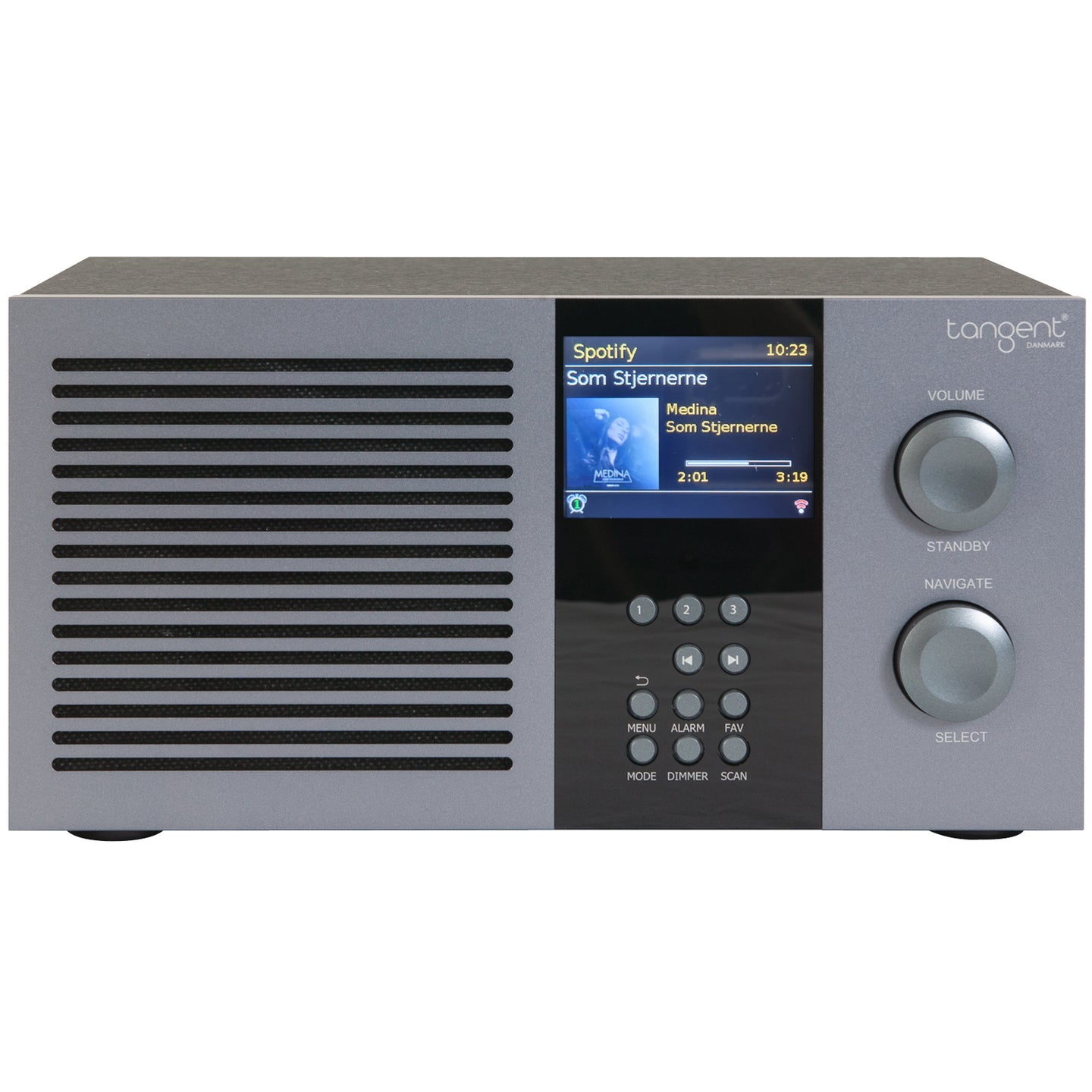 Tangent Radio FM DAB+ Internet Bluetooth Mono Tre Svart