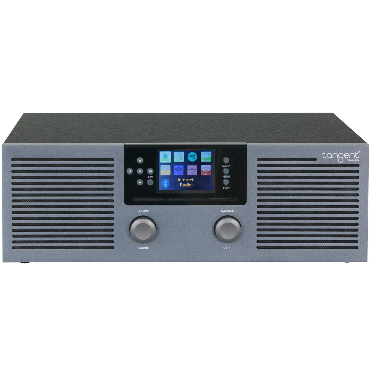 Tangent Radio FM DAB+ Internet CD Bluetooth Stereo Fem Svart