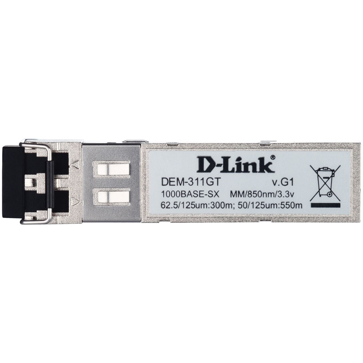 D-Link DEM-311GT 1-port Mini-GBIC SFP to 1000BaseSX Ethernetmodul 550m