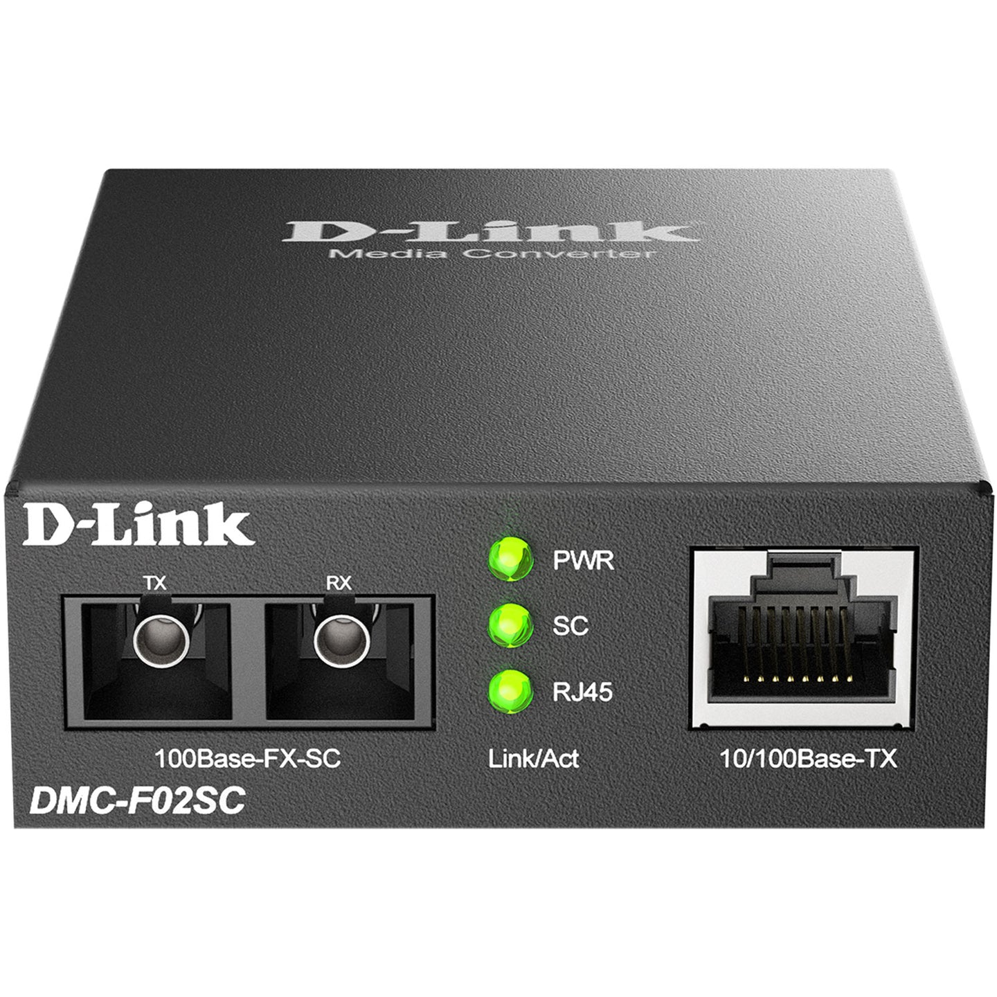 D-Link DMC-F02SC 10/100BaseTX to 100BaseFX SC Multi-mode Media Converter 2 km