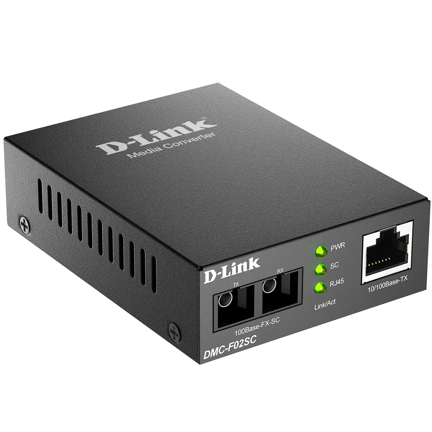 D-Link DMC-F02SC 10/100BaseTX to 100BaseFX SC Multi-mode Media Converter 2 km