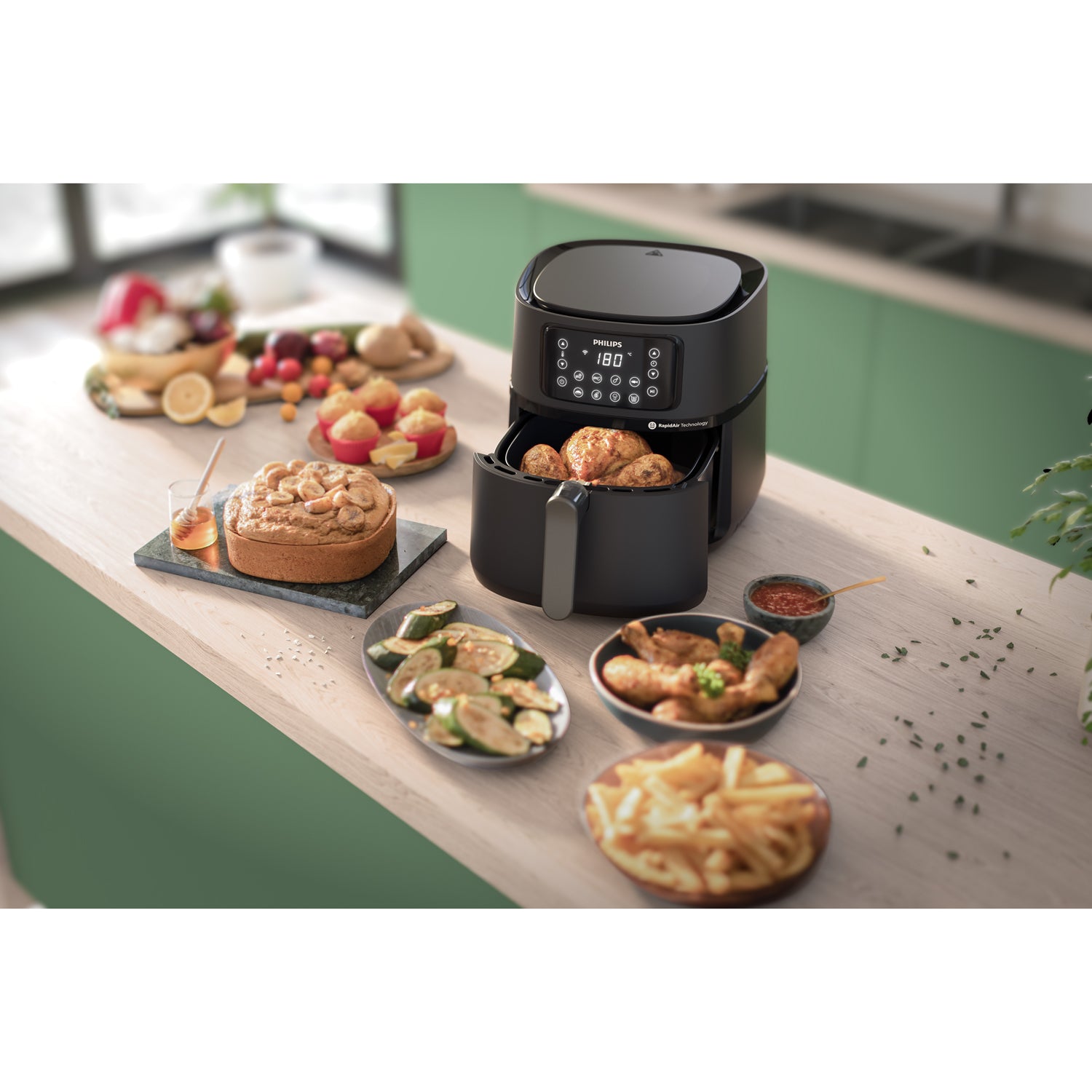 Philips Airfryer Cosmos XXL Connected App WiFi - HD9285/93