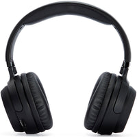 AIWA Hörlurar TV RF-teknik 100m räckvidd Optisk ingång WHF-930D Svarta