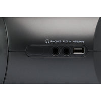 AIWA Boombox CD Radio Kassett USB Bluetooth BBTC-550MB Mörkgrå