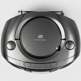 AIWA Boombox CD Radio Kassett USB Bluetooth BBTC-550MB Mörkgrå