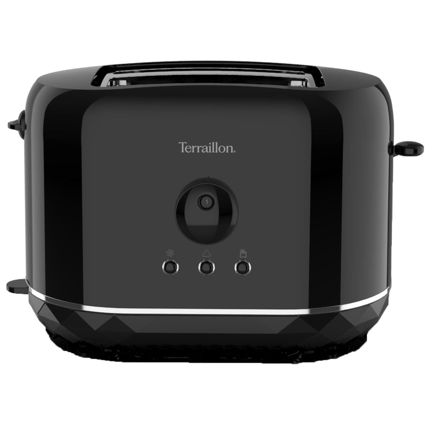 Terraillon Brödrost Diamond 2 Skivor svart