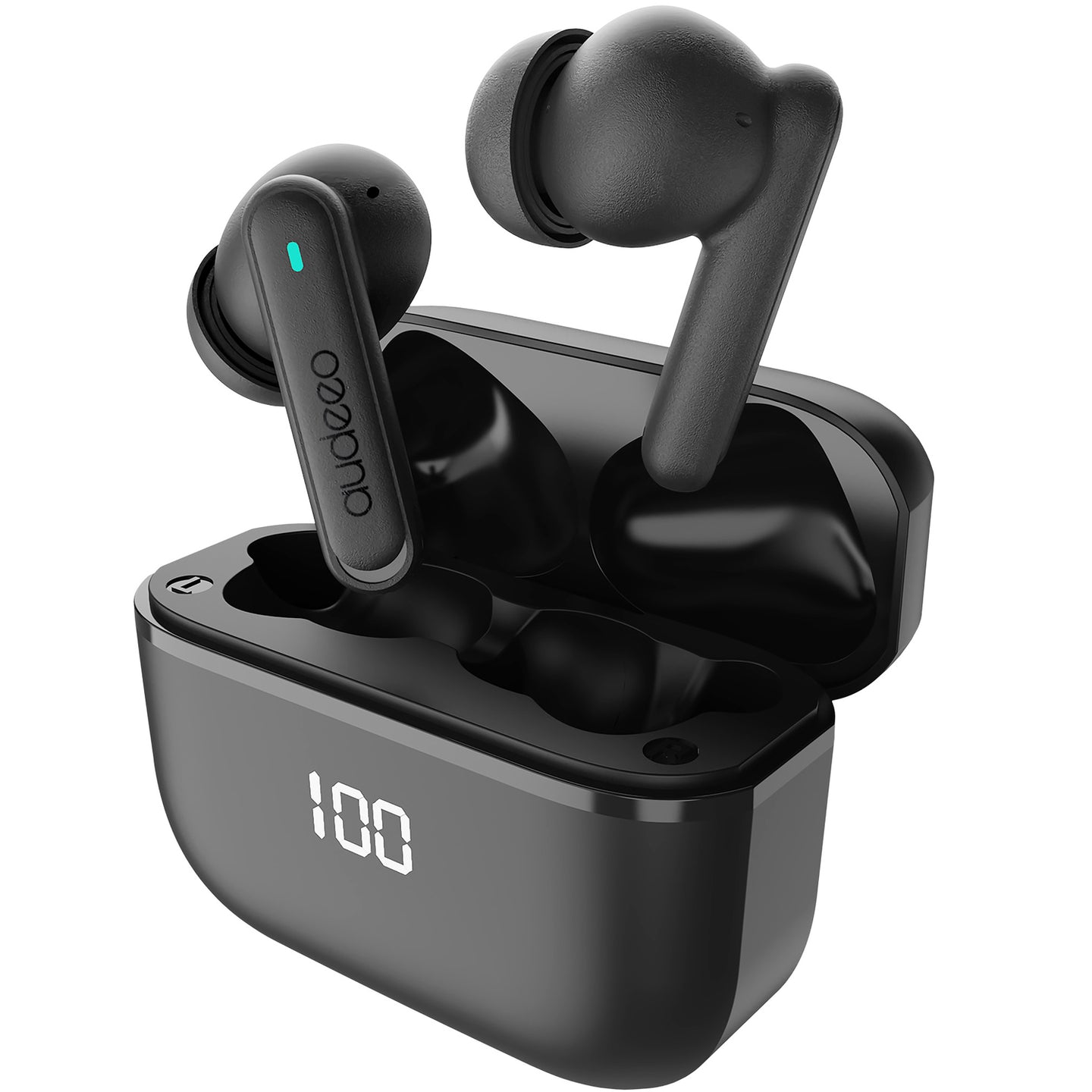 Audeeo Hörlurar In-Ear ANC ENC LED Aeropods Svart