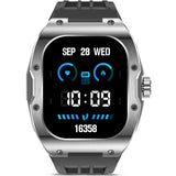 KSIX Smartklocka Hero AMOLED - Svart