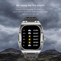 KSIX Smartklocka Hero AMOLED - Svart