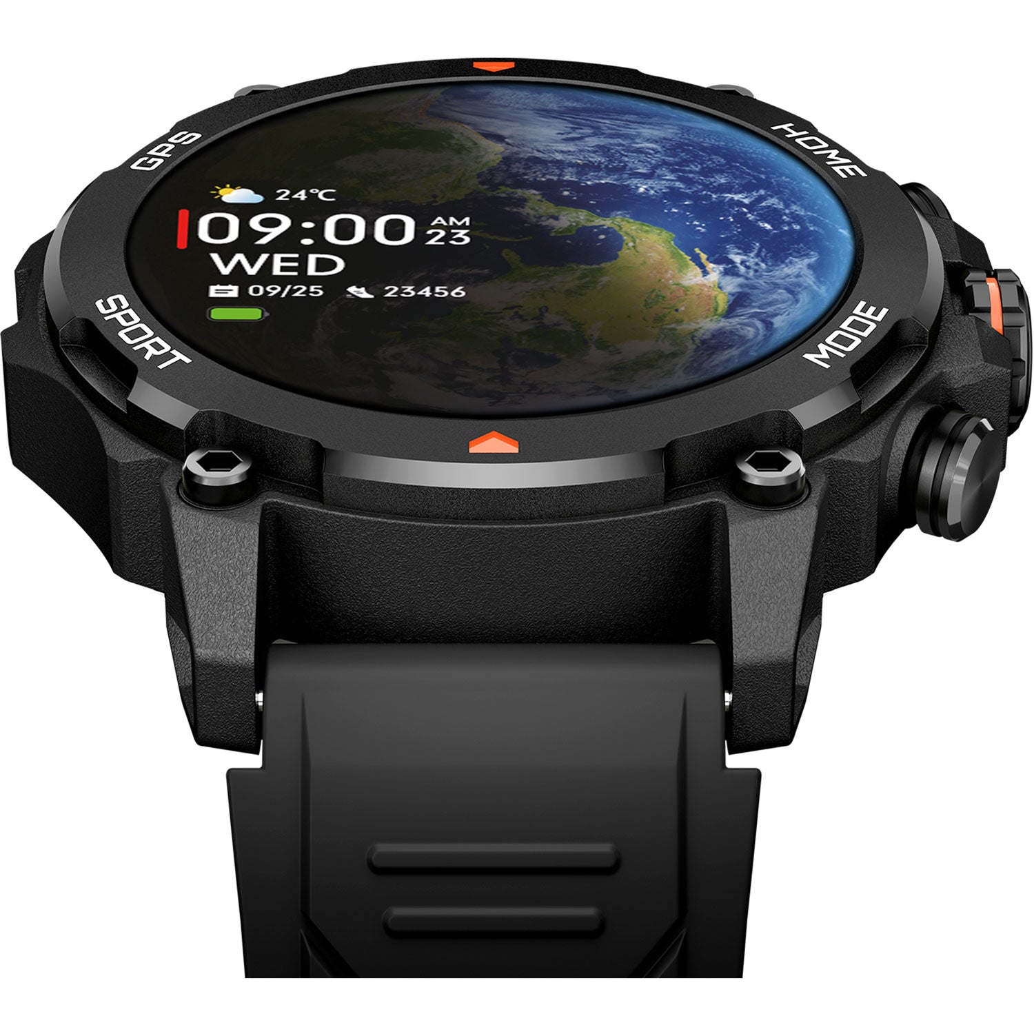 KSIX Smartklocka Explorer GPS - Svart