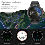 KSIX Smartklocka Explorer GPS - Svart