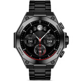 KSIX Smartklocka Titanium - Svart