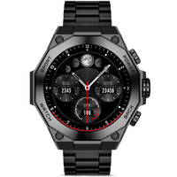 KSIX Smartklocka Titanium - Svart