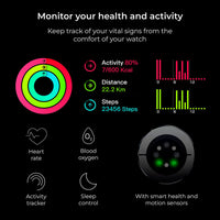 KSIX Smartwatch Olympo - black